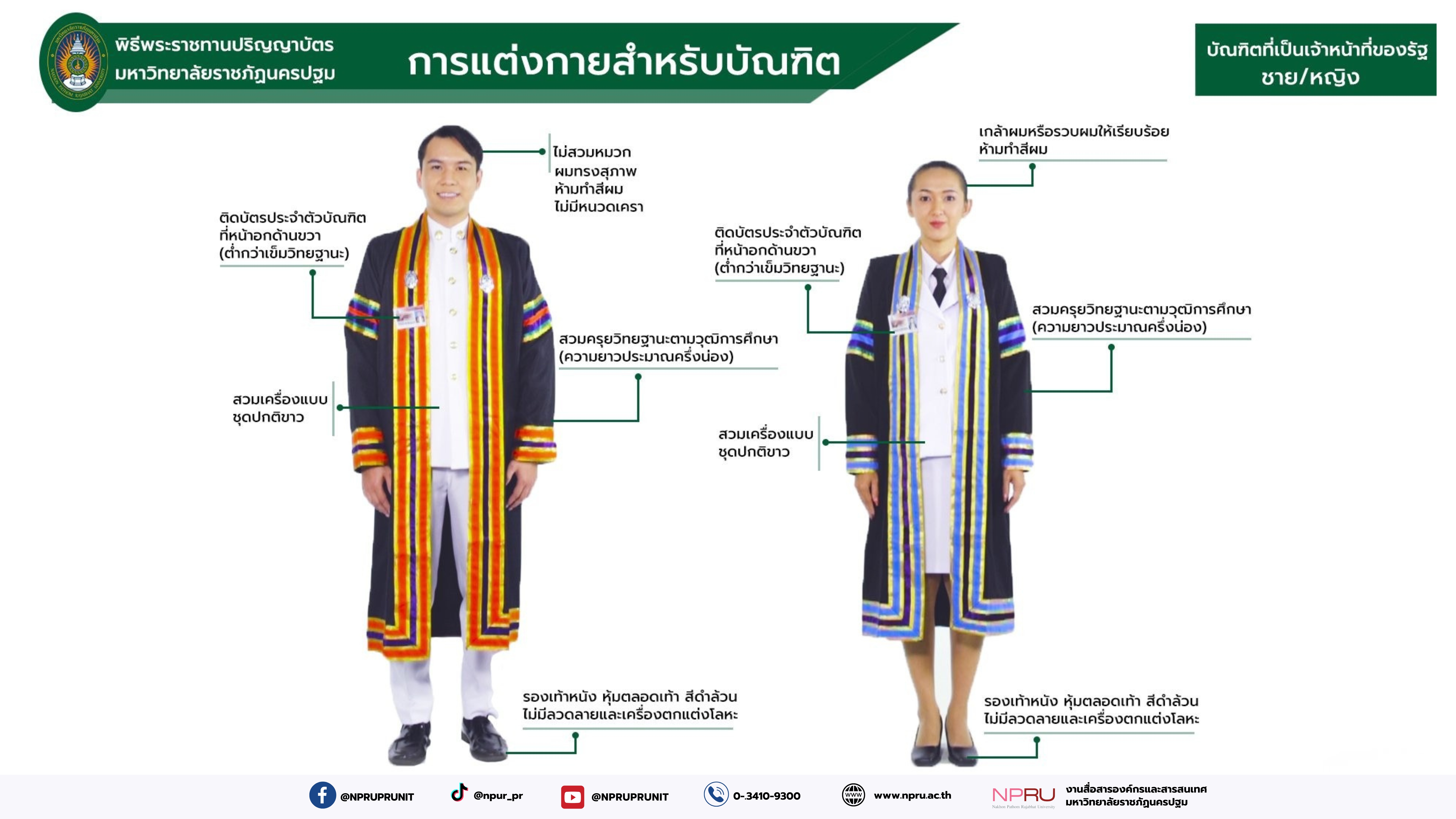 การแต่งกายข้าราชการทหาร  ตำรวจ ชั้นสัญญาบัตร